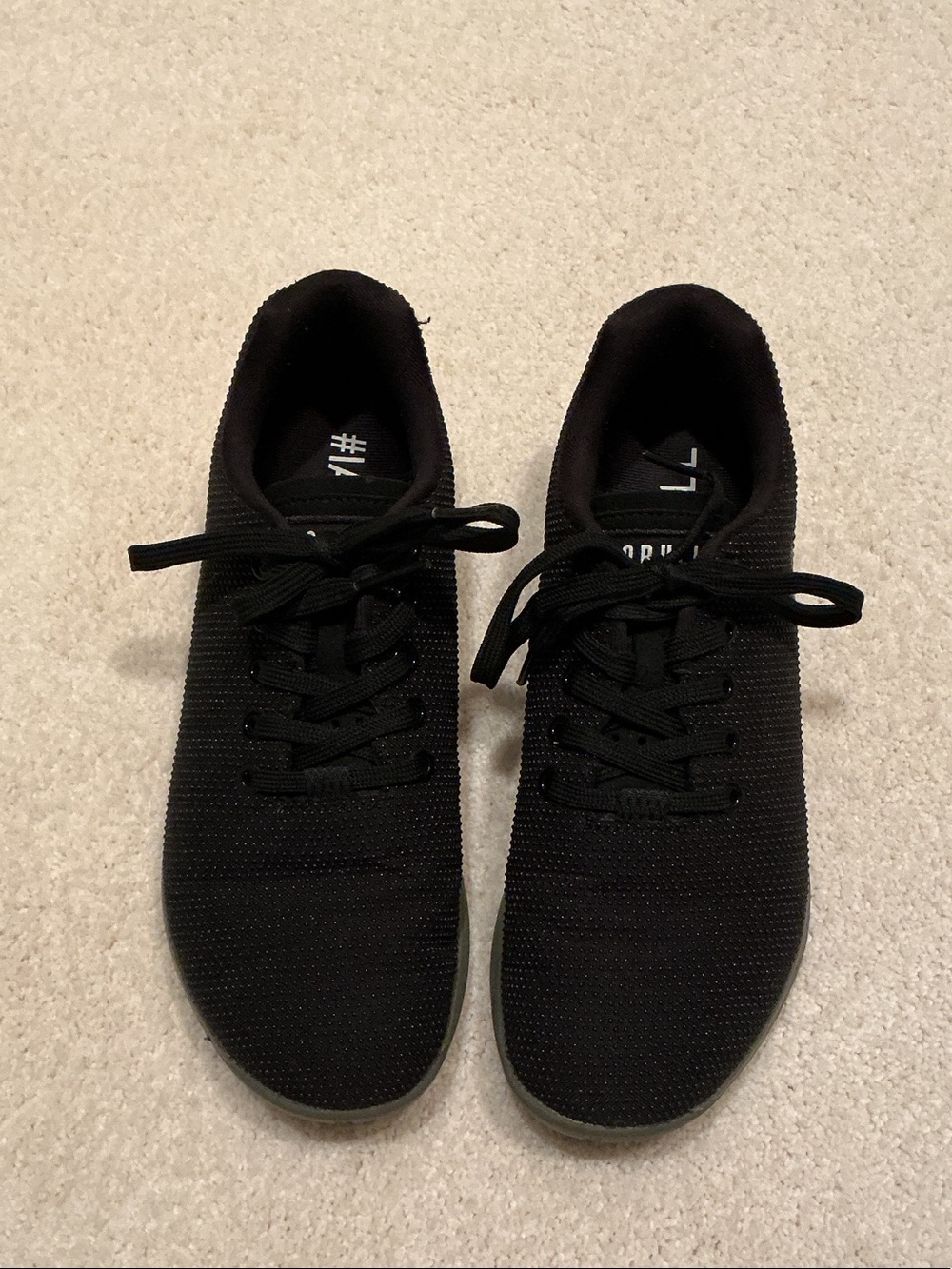 NOBULL Black Knit Athletic Sneakers
